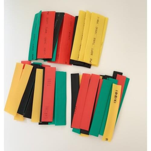 328pcs cable insulation polyolefin heat shrinkable housekeeper wire headset repair heat shrinkable set