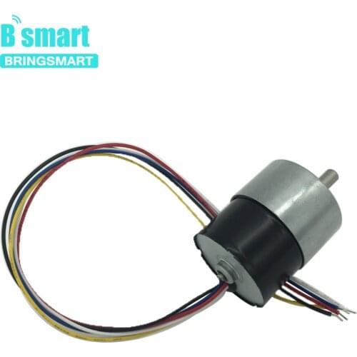 Bringsmart JGB37-3625 BLDC Brushless Motor Gear 12-24V 4-960RPM Speed Control Reversible 1-35KG High Torque Motor