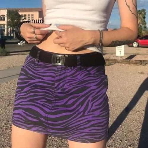Goth Dark Harajuku Pastel Gothic Aesthetic Vintage Mini Skirts Egirl Punk Grunge Aline High Waist Women Skirt Purple Sexy Party