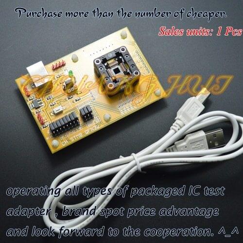 IC TEST STM8-TQFP32 Core board STM8A STM8S STM8L QFP32 Download seat test socket Programmer adapter