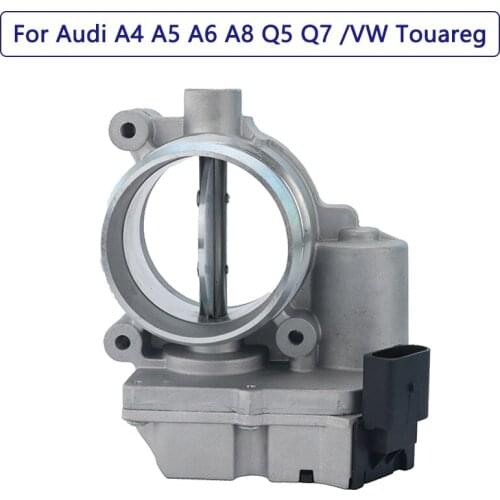 YSIST Throttle Body For Audi A4 A5 A6 A8 Q7 for VW Phaeton/Touareg 2.7 TDI/ 3.0 TDI 4E0145950C 4E0145950D 4E0145950F Wholesale
