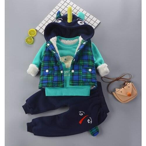 New Baby Clothes Autumn Winter Newborn Hoodie Coat Children Warm Outwear Jacket Cotton Winter Clothes