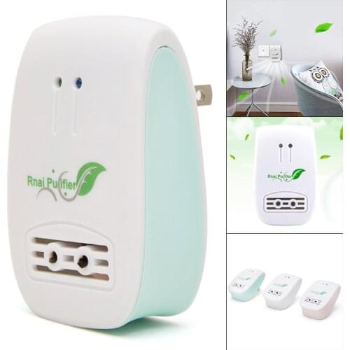 Pluggable Air Purifier Smoke Purifier Odor Eliminator to Pet Smell Dust and Cigarette Smoke for Room Home Office