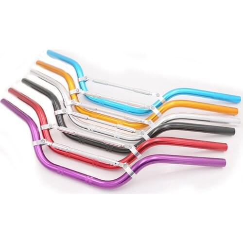 1pc 745mm Steering Wheel Aluminum Handle Bar Motorcycle Handlebar 7/8" 22mm For Honda Yamaha Kawasaki Suzuki Dirt Bike Universal