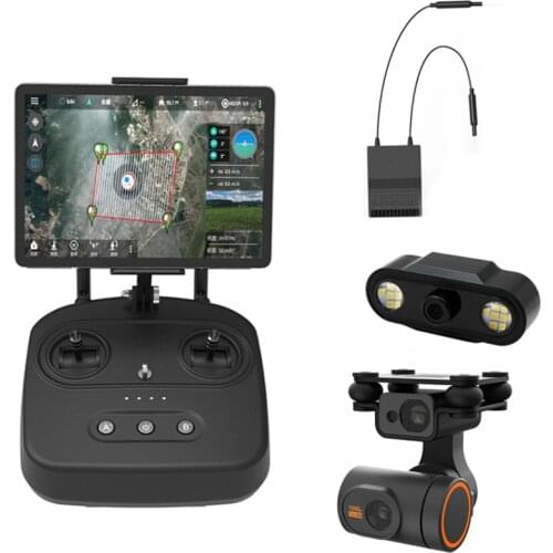 Skydroid T10 Remote Control w/Mini Camera 10km Digital Map Transmission with R10 Reciever 4 in 1 for Plant Protection Machine
