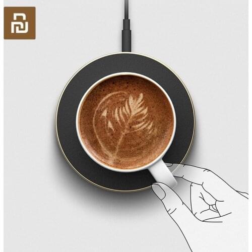 Youpin SJ Insulation Heating Coaster 55 degree Constant Temperature DC 12V PI Heating for Porcelain Glass Metal Cup