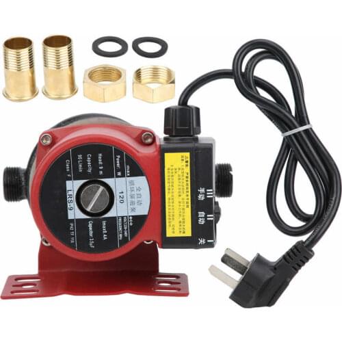 Circulating Pump Booster 3-Speed 120W AU Plug AC220-240V/50Hz for Household Floor Heating Injection Molding Machines