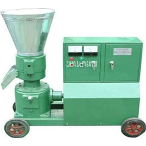 WKL200C High Quality Wood Pellet Machine Wood Pellet Mill 200-300kg/h Feed Pellet Production Mill Granulator 7.5KW 380v/50Hz