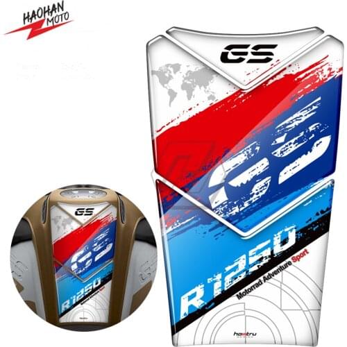 For BMW R1250GS Adventure 2019-2020 3D Resin Motorcycle Gas Tank Pad Protector