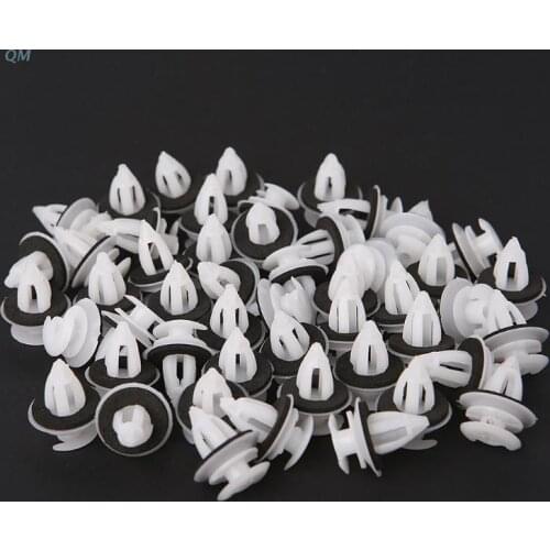 50PC/Bag Door Panel Clips With Seal Ring for bmw E34 E36 E38 E39 E46 M3 M5 Z3 X5 13MF