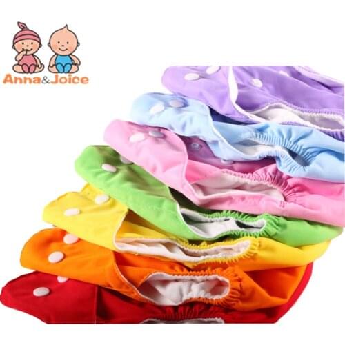 15pc Baby Washable Reusable Nappies Adjustable Cloth Diaper Baby Winter Summer Version Training Pant