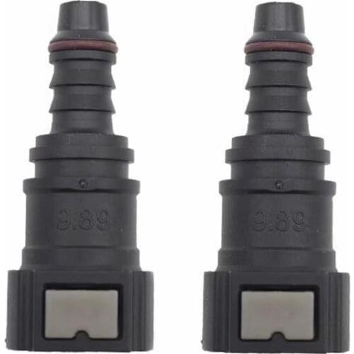 9.89 ID8 Curved Fuel Line Quick Connector, Urea Tube Fastener Pipe Fittings Gas Filter Fitting