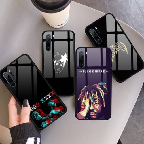 Juicewrld 999 Phone Case Tempered glass for Huawei P9 P10 P20 P30 Pro Plus Lite Mate 9 NOVA 3E 3I