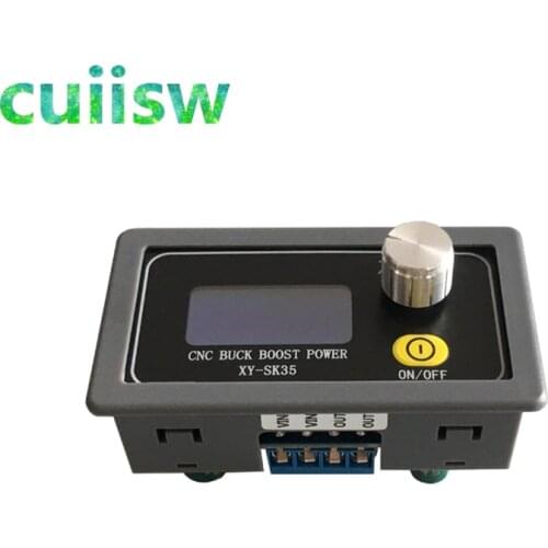 DC-DC 5V 12V 24V Adjustable Automatic Buck Boost Regulated Power Supply Module Solar Charging Constant Voltage Current Module