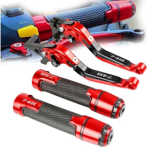 For Ducati 748 748/748S/748R 1999 2000 2001 2002 2003 Motorcycle Folding Extendable Brake Clutch Lever Bike Cable Handle Grip
