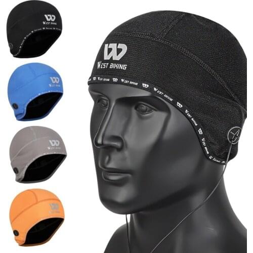 Breathable Cycling Headwear Winter Windproof Cycling Headband Cap Keep Warm Fleece Bike Equipment Ear Warmer
