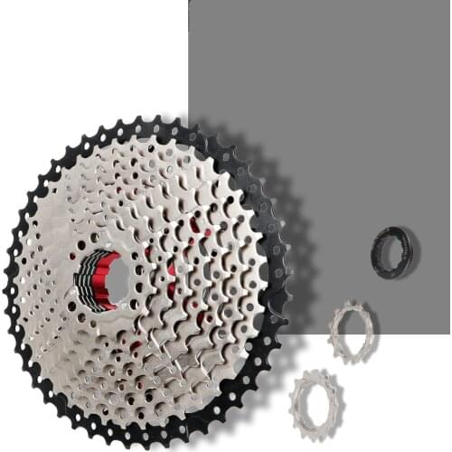 MTB Bicycle Freewheel 8S/9S/10S/11S/12S Mountain Bike Cycling Cassette Flywheel Sprocket Change Gear 11-32T 36T 42T 46T