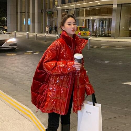 Jfmhrx Women's Leather Down Jackets