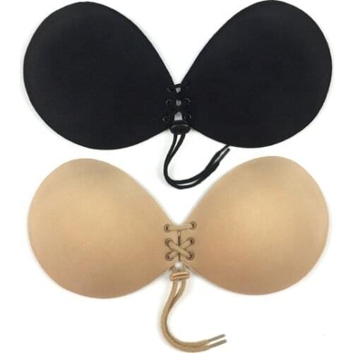 New Lingerie Thickening Palm Underwear Gathered Adams Hand Silicone Chest Stickers Bra Hot Sale Women B