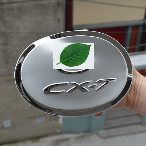 Stainless Steel Fuel Cap Tank Cover 1PC/SET Car Covers External Automobile Parts For Mazda 6 Mazda cx-7