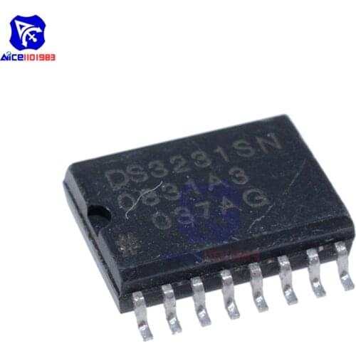Diymore IC Chips DS3231SN DS3231 SOP16 Date Time Format Original Integrated Circuits