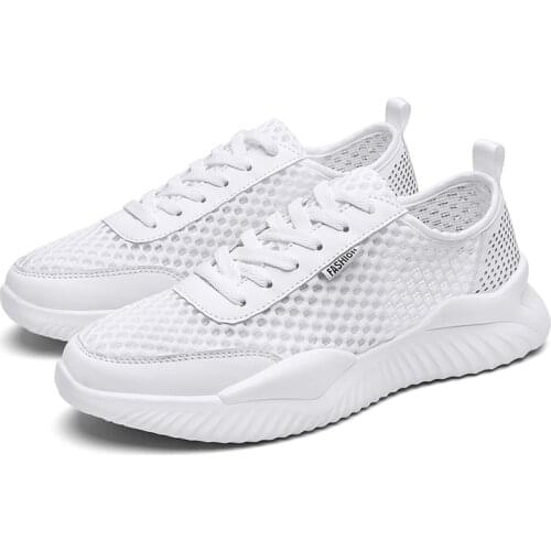 A14Mens Summer Shoes Fashion Style Comfortable Leisure Fashion Style Comfortable Cold Sticky Shoes Hole Shoes Big Net Surface
