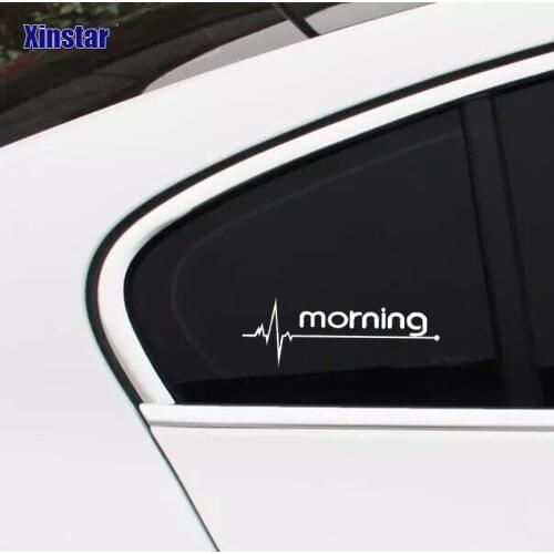 2pcs windows Sticker for kia morning