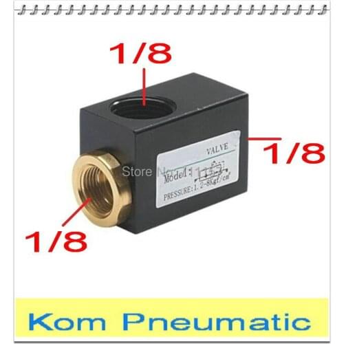 Pneumatic QE-01 1/8" One Way Air Quick Exhaust Valve