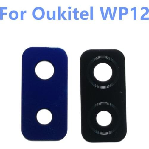 New For Oukitel WP12 Back Rear Camera Lens Glass Cover For Oukitel WP12 Phone Spare Parts Flims