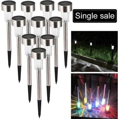 LED Solar Garden Light Outdoor Solar Powered Lamp Lantern Waterproof Landscape Lighting For Pathway Patio Yard Lawn Decoration