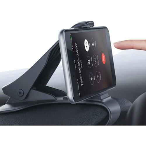 Universal Clip Style Car Phone Holder Rotatable Car Dashboard Mount Head Up GPS Navigation Mobile Phone Clip Stand Bracket