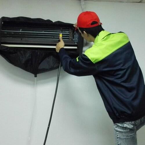 Air Conditioning Cleaning Waterproof Cover Wind Wheel Air Duct Cleaning Water Cover With 3 Meters Long Water Pipe