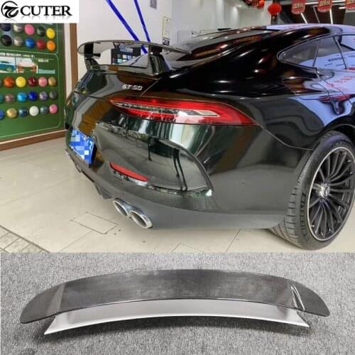 GT50 GT53 GT63S Dry Carbon Fiber rear spoiler wings for Benz AMG GT50 GT53 GT63S car body kit