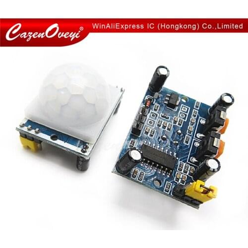 1pcs/lot SR501 HC-SR501 Adjust IR Pyroelectric Infrared PIR module Motion Sensor Detector Module for In Stock