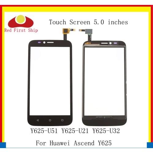10Pcs/lot Touch Screen For Huawei Ascend Y625 Touch Panel Sensor Digitizer Front Glass Outer Touchscreen NO LCD Y625-U51