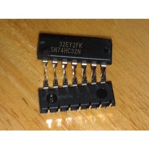 10PCS/LOT SN74HC32N SN74HC32 DIP14 DIP-14 74HC32N 74HC32 New original In Stock