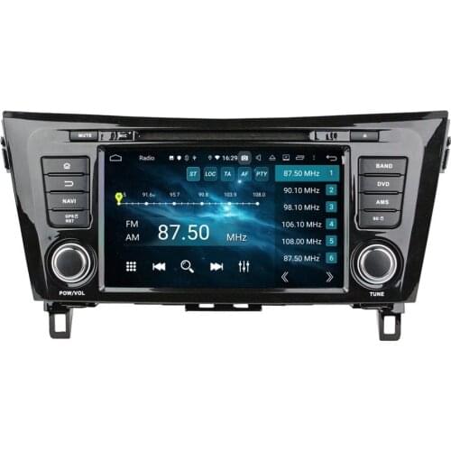 For Nissan QashQai X-Trail 2014-2016 PX6 6-Core 8" Android 10.0 Car Radio DVD Player GPS Bluetooth 5.0 WIFI CarPlay