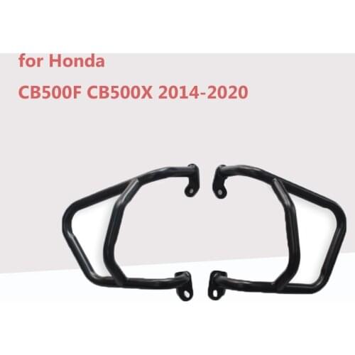 Motorcycle Engine Highway Bars Front Bumper Tank Crash Bar Guard Protector Frame Slide for Honda CB500F CB500X 2014-2020