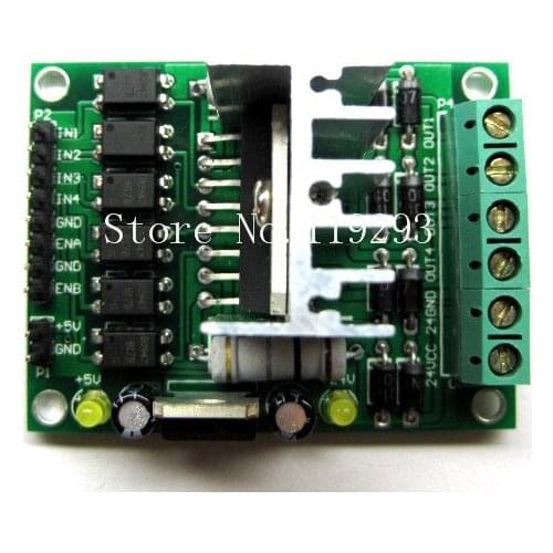 [[BELLA]DC motor drive module L298N stepper motor driver module robot car accessories--5PCS/LOT