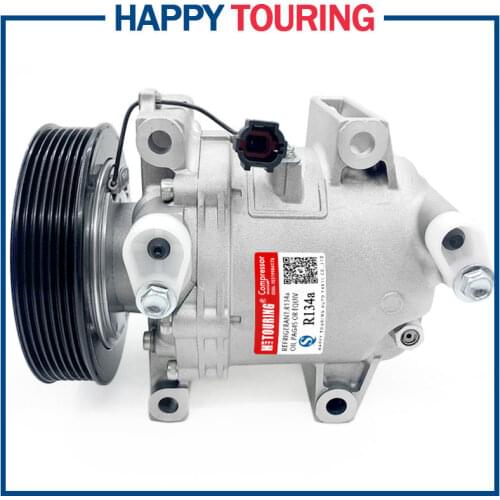 CR14 auto a/c compressor for Nissan NAVARA Frontier D40 2.5 PICKUP YD25 King CAB 2005-2012 92600-EB40B 92600-EB40E 92600-EB400