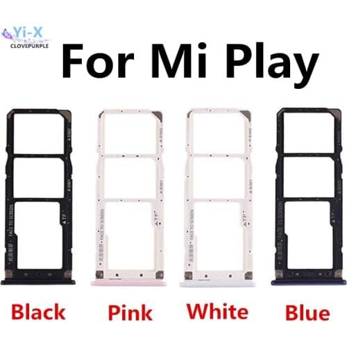 For Xiaomi Mi play Sim Micro SIM Card SD Reader Holder Sim Tray Adapter