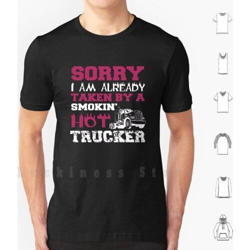 Truck Driver T Shirt Print For Men Cotton New Cool Tee Job Profession Funny Atlanta Truck Driver Trucker Truckman