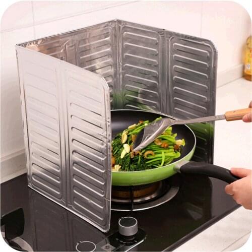 Kitchen Cooker Plate Deflector Plate Insulation Sheet Aluminum Insulation Cooking*23 hogar cocina 2017 hot sale39