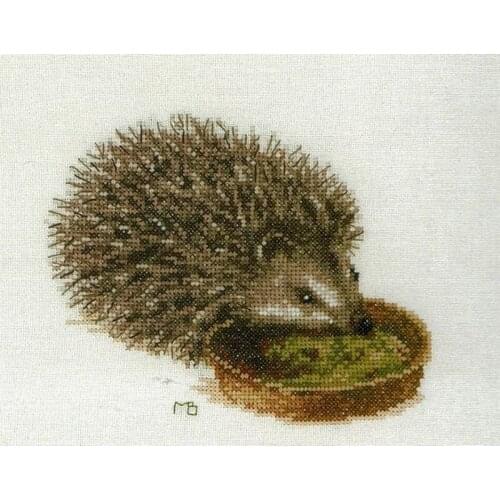 Top Manufacturer Embroidery Hedgehog Cross Stitch Kit Near Me with 100% Cotton Flosses & Free Shipping for Wall Decor & Gifts