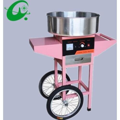 Commical Cotton Candy Machine with Wheels