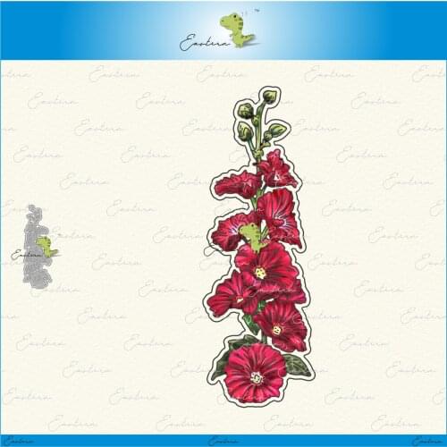 Hollyhock metal cutting dies 2021 new diy molds Scrapbooking Paper Making die cuts crafts