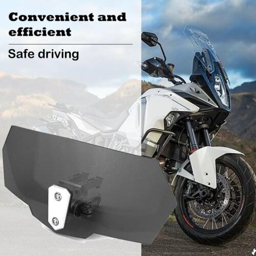Motorcycle Universal Modified Heightened Universal Small Windshield Windshield Installed Small Windshield