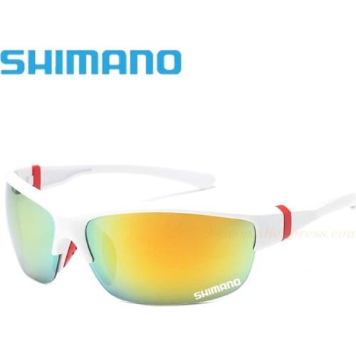 Shimano 2021 Polarized Sunglasses Mens Fishing Glasses Driving Cycling Bicycle Sports Sunglasses Fishing Equipment Glasses