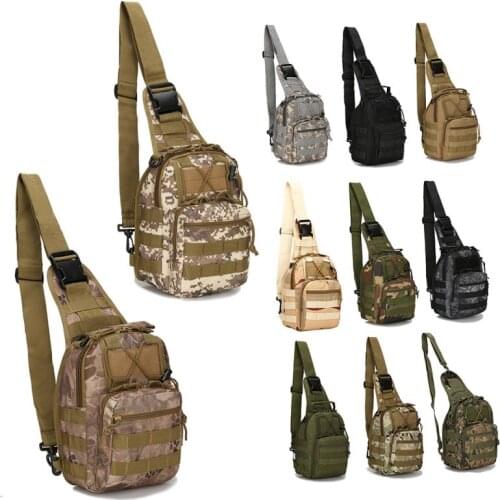 New Hiking Trekking Backpack Sports Climbing Shoulder Bag Tactical Camping Hunting Daypack Fishing Outdoor Military Shoulder Bag