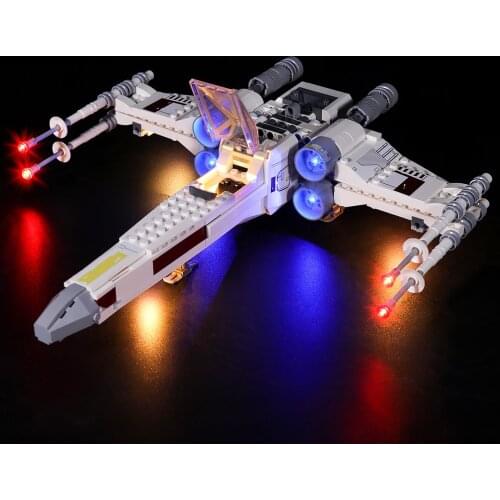 Light Set for Wars Luke Skywalkers iconic X-wing Fighter LED LIght Kit 75301 for Kids Toys (NOT Include The Lego Set)